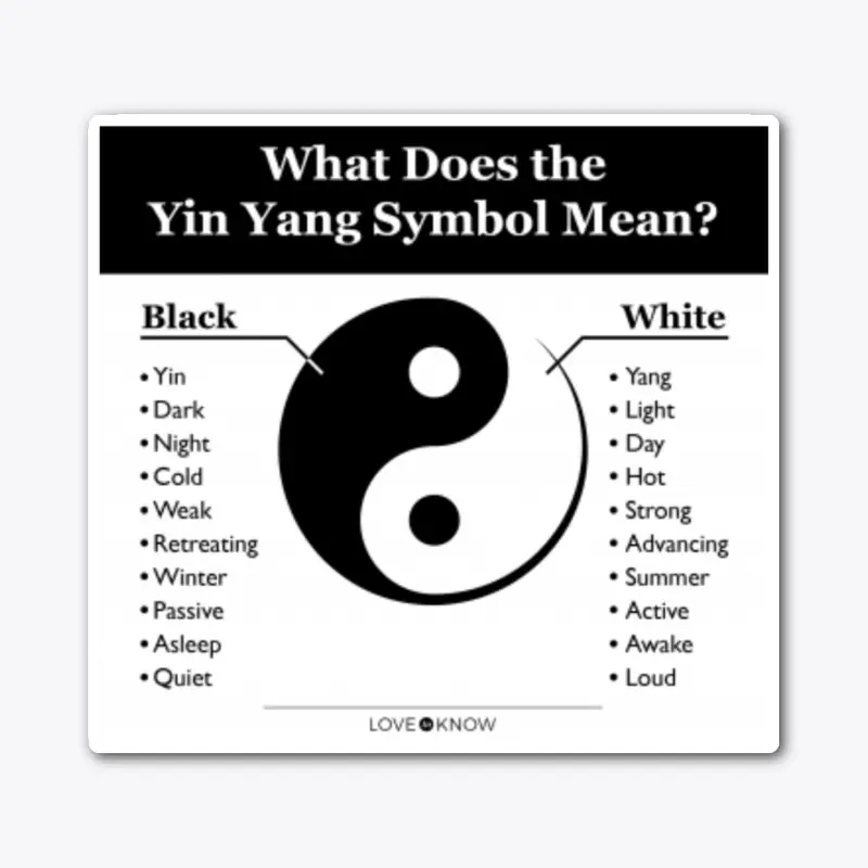 yin-yang meaning symbol. 